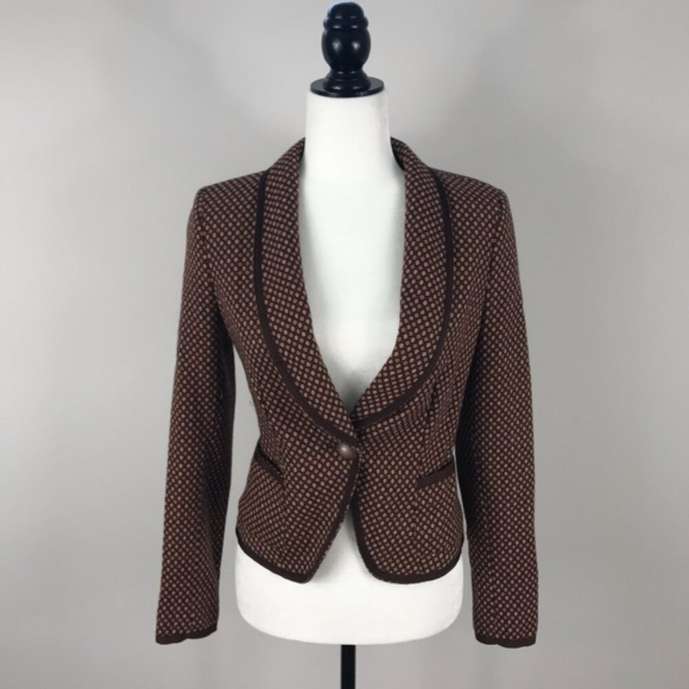 DryKorn Product Brown Wool Jacket 4